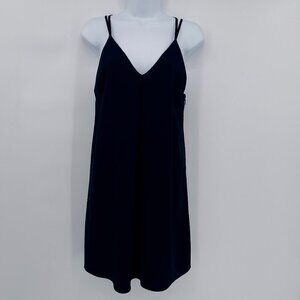 Alice + Olivia Spaghetti Strap Sleeveless Black Lined Mini Cocktail Dress XS/TP
